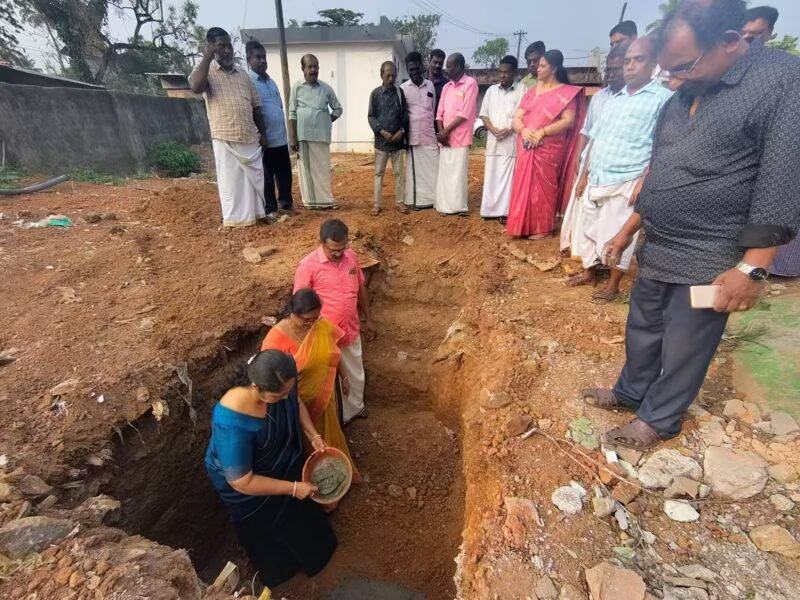 Foundation stone ceremony