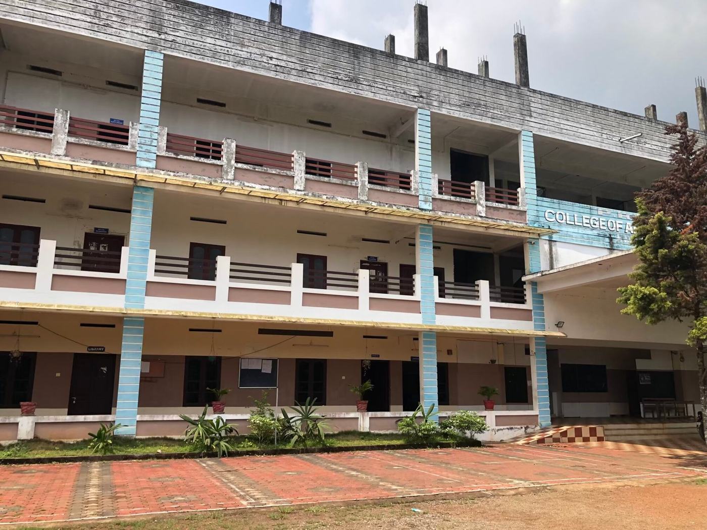 Three-storey school block