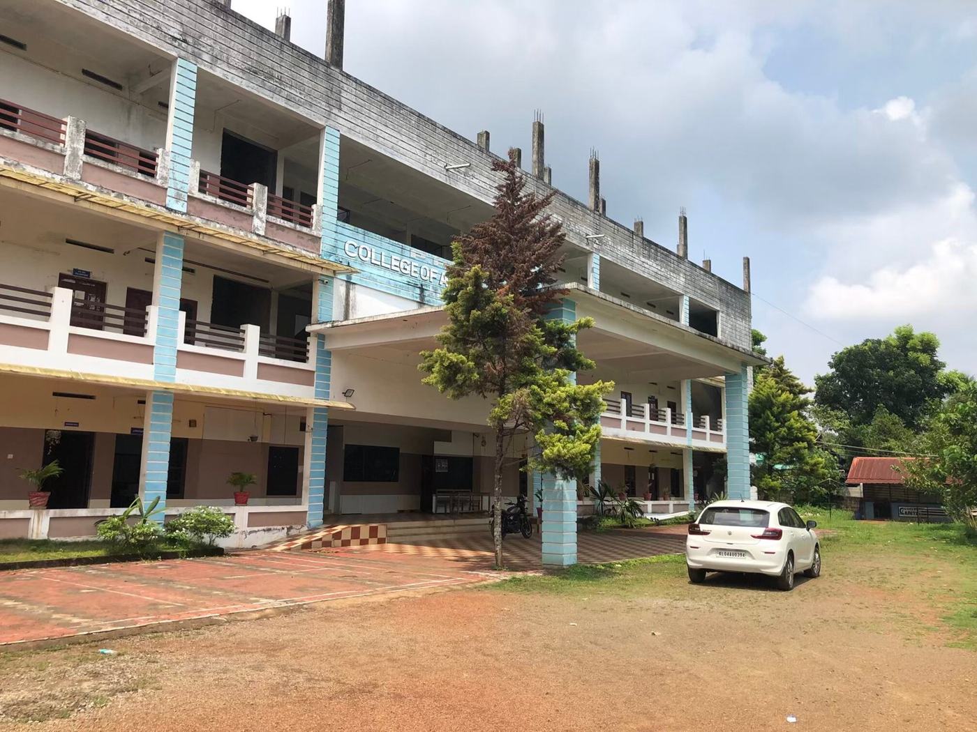 Completed school building